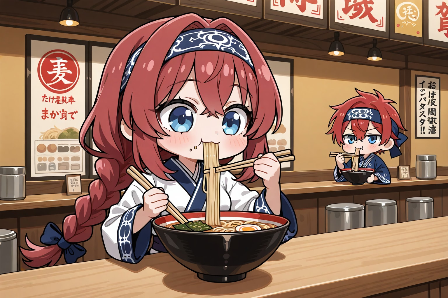 コロポックルとラーメンと | の人気AIイラスト・グラビア