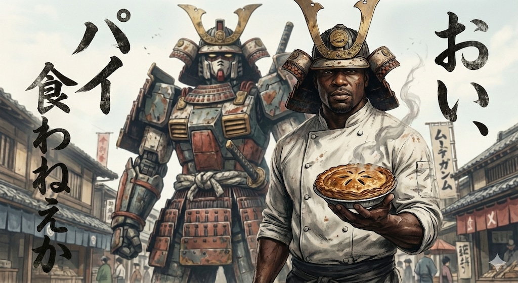 おい、パイ食わねえか