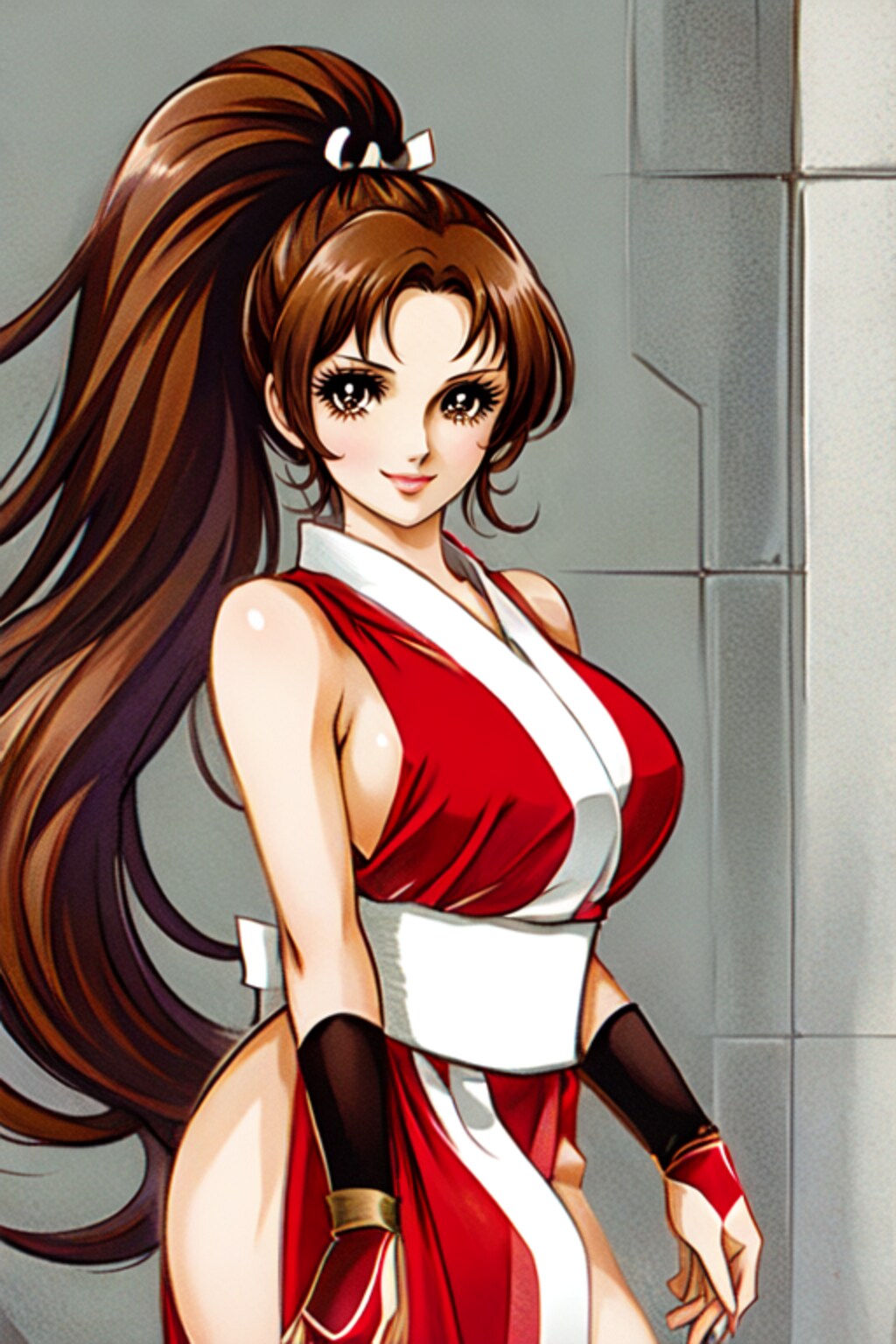 レトロな不知火舞 (15枚)