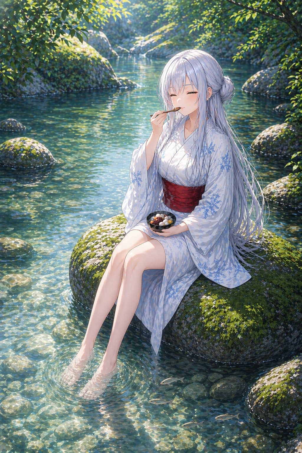 川であんみつ | の人気AIイラスト・グラビア