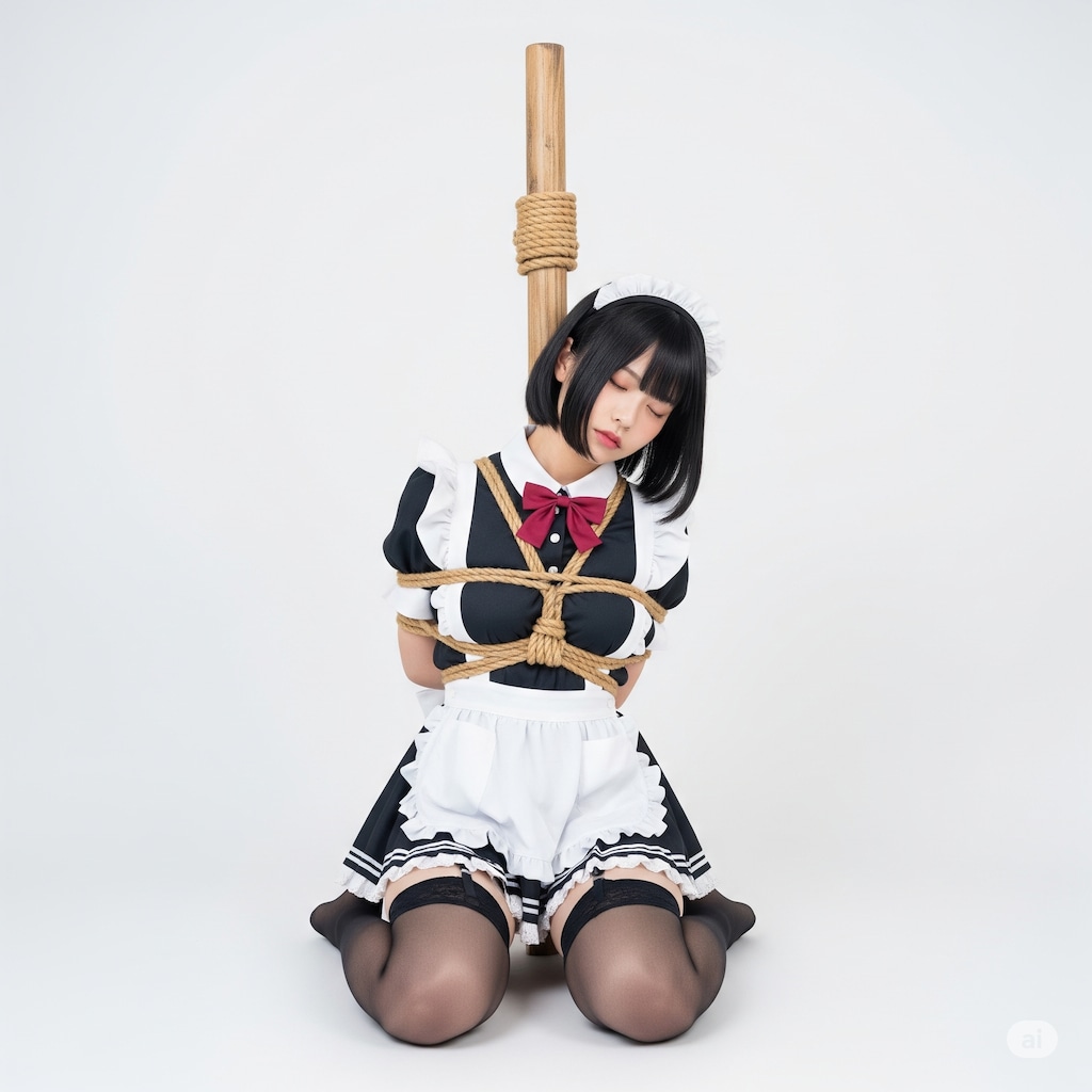 緊縛メイド