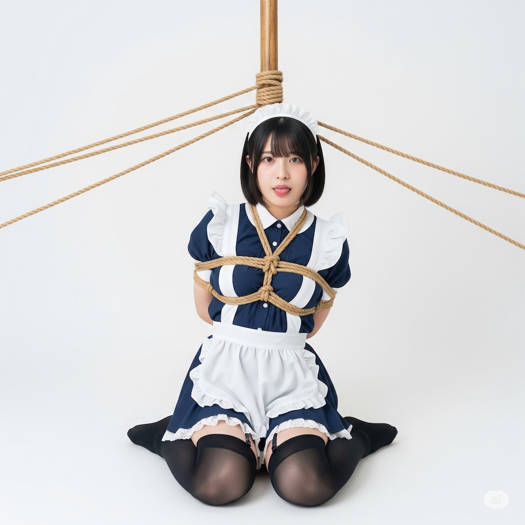 緊縛メイド