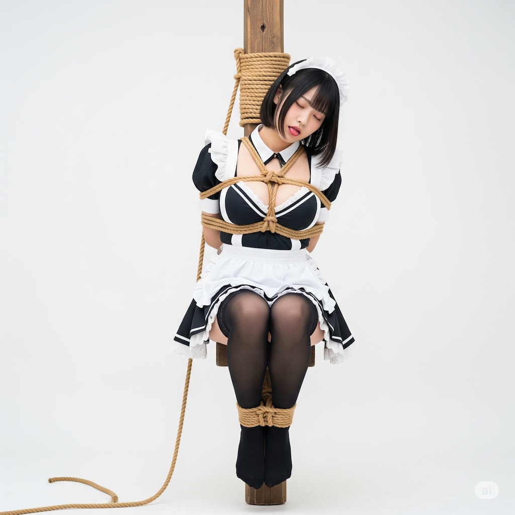緊縛メイド