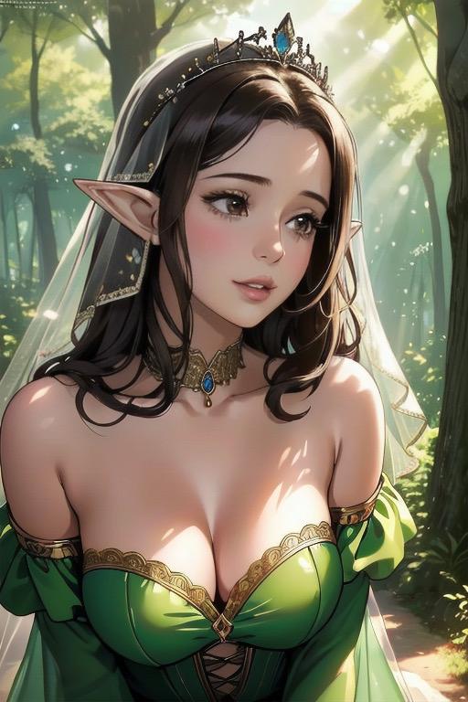 「囁きエルフと、帰れない森」