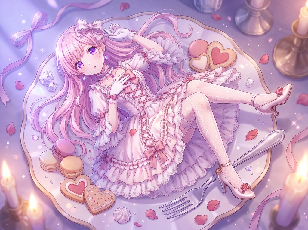 薔薇夜の菓盤