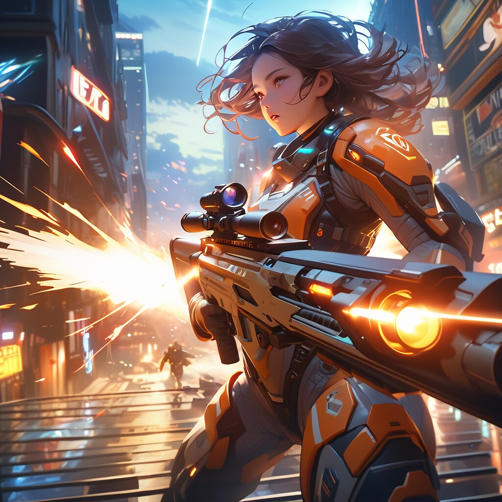 バックブラストのあるライフル | の人気AIイラスト・グラビア