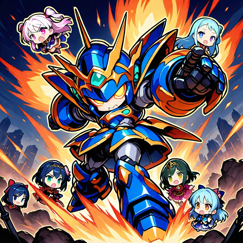 ロボットの顔が…