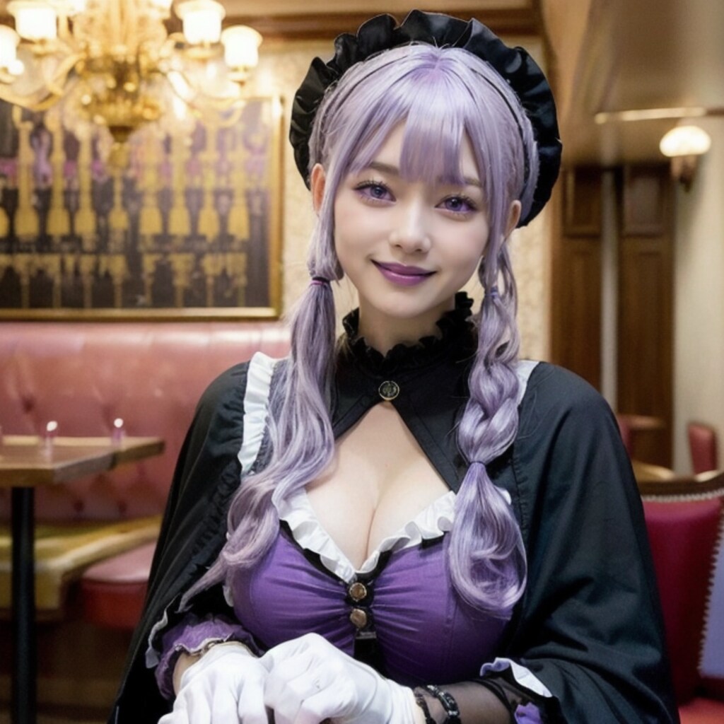 カフェの看板娘