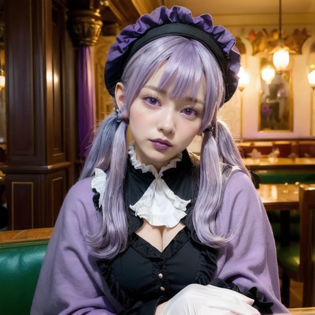 カフェの看板娘