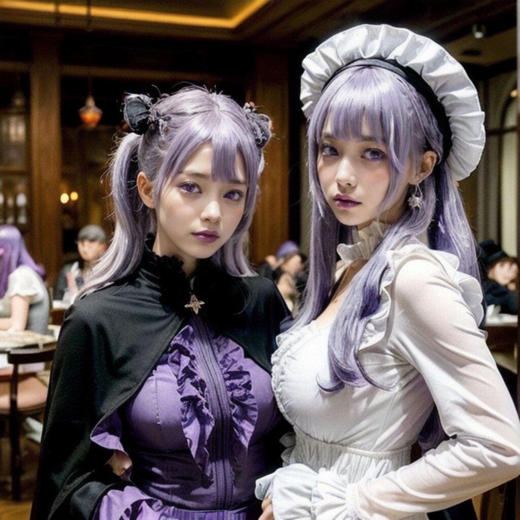 カフェの看板娘
