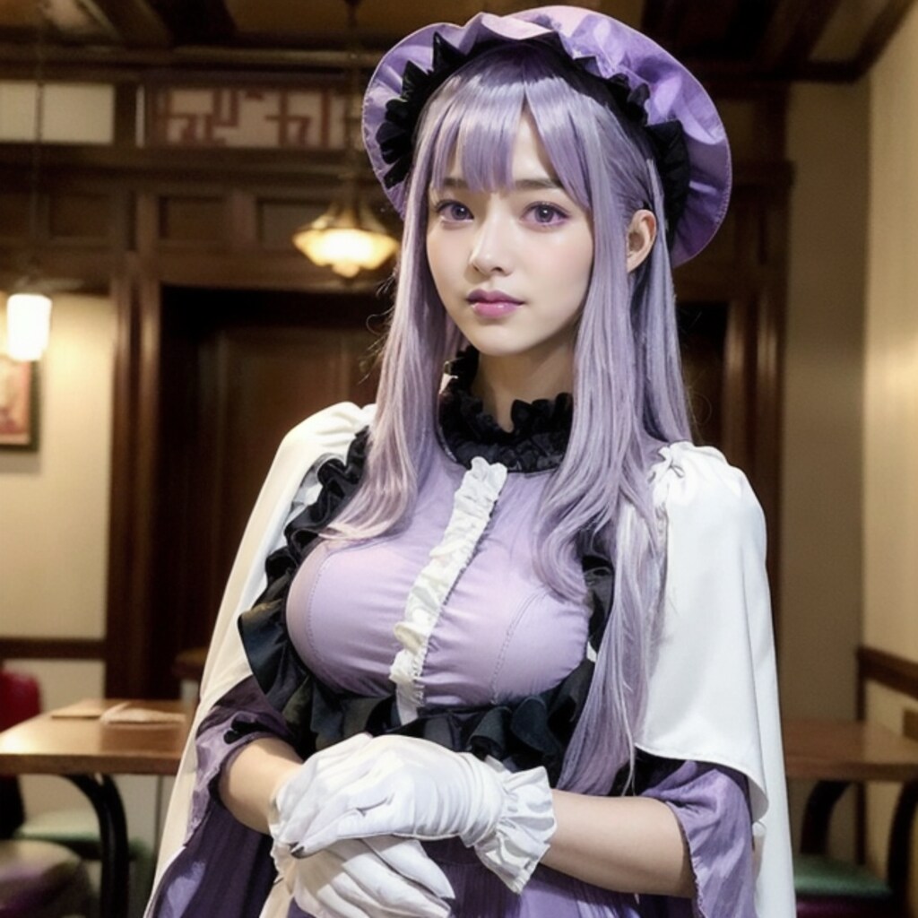 カフェの看板娘