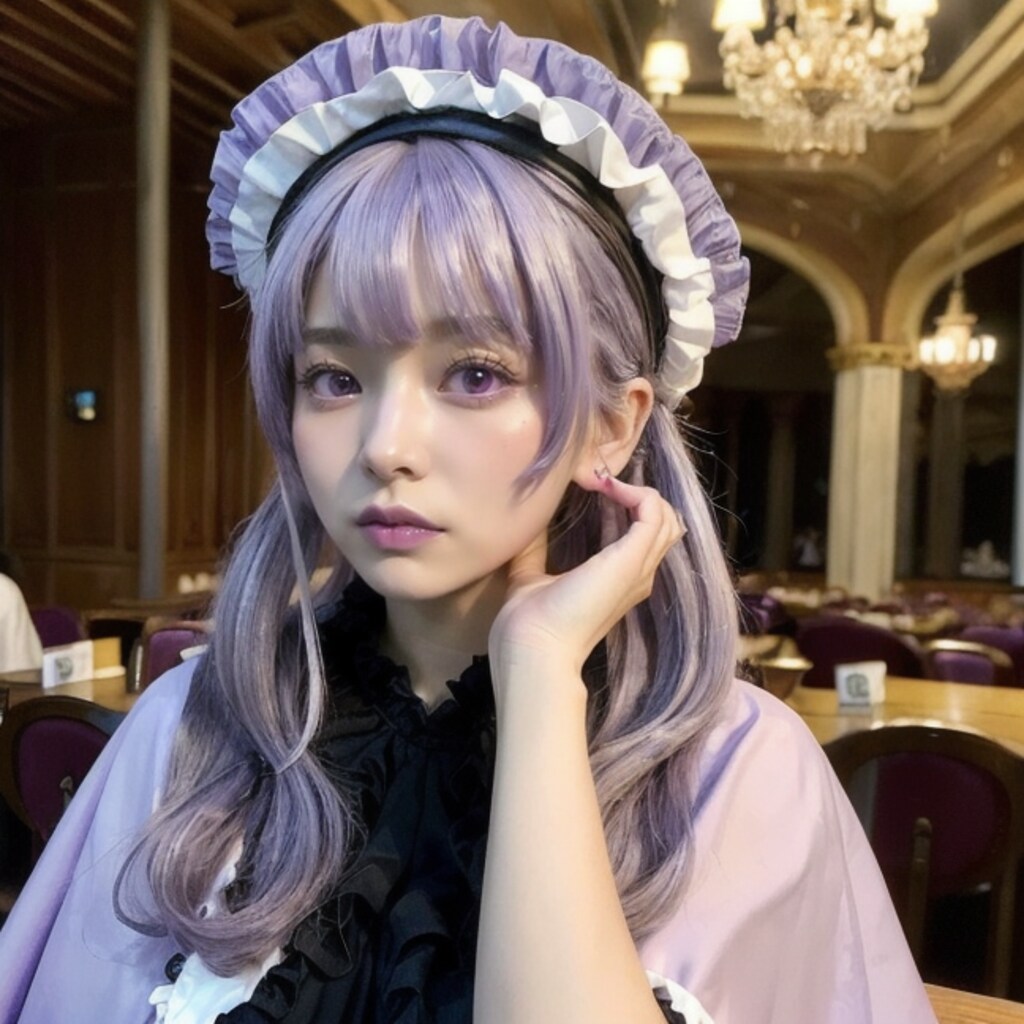 カフェの看板娘