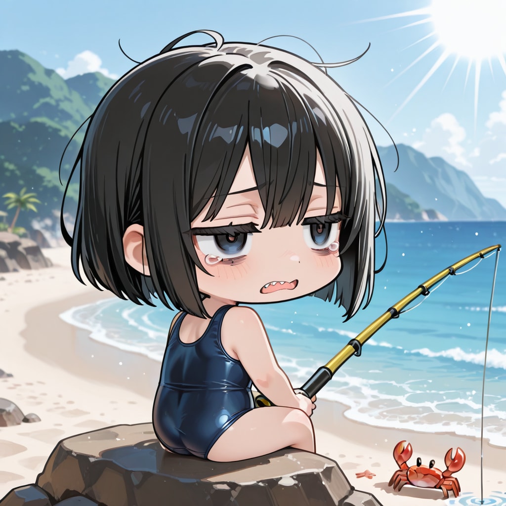 にいちゃん…むじんとうなんてむりだよぅ…🏝️