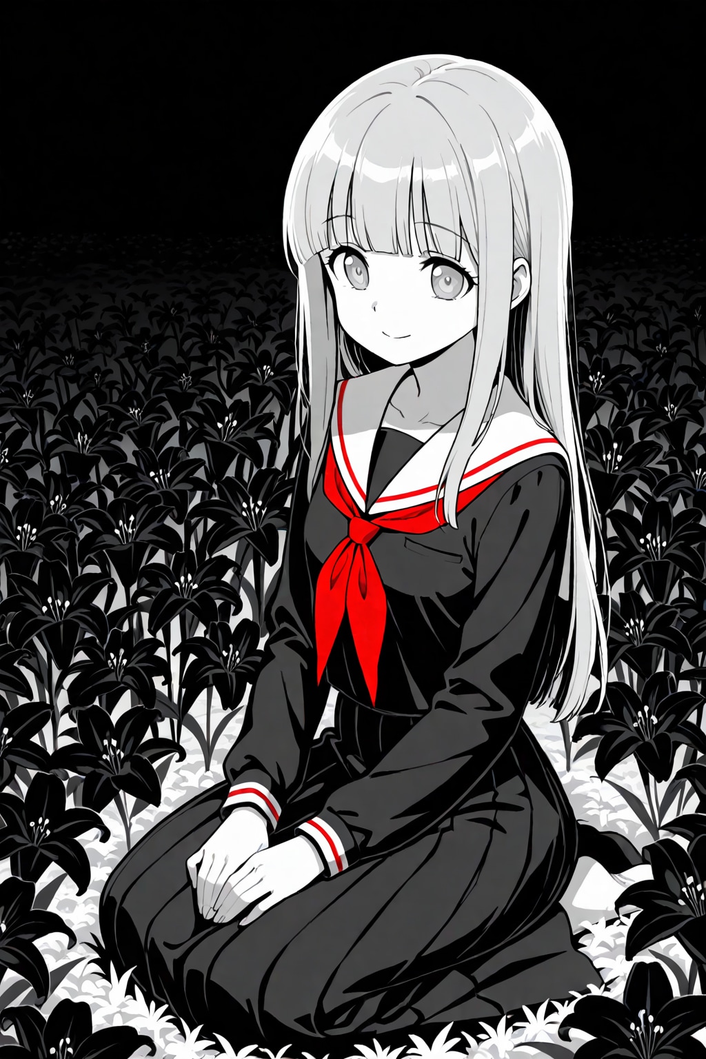 黒百合の花言葉