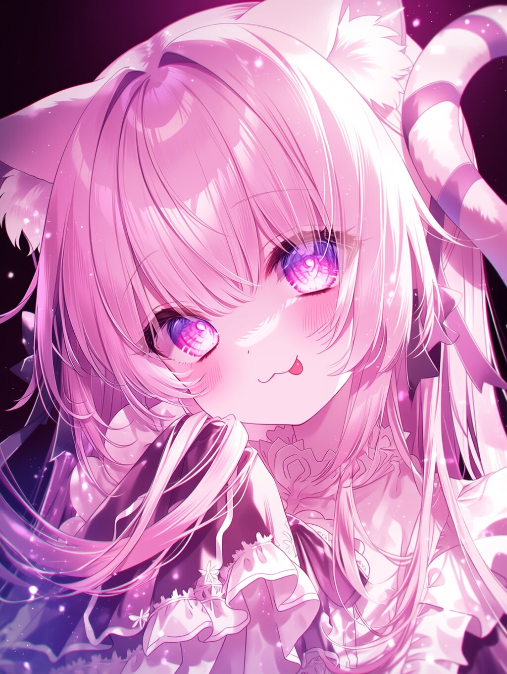 チェシャ猫ฅ(*‎´꒳`*ฅ‪)ꪆ‬ﾆｬﾝ