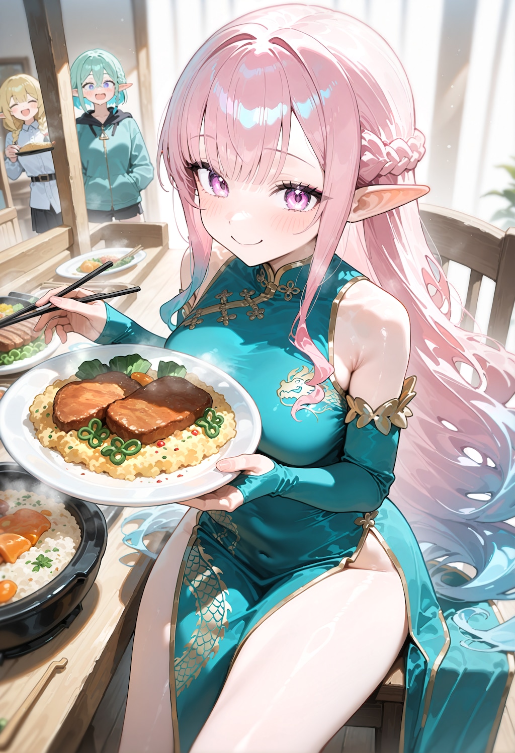 お昼のエルフ 2025.2.10