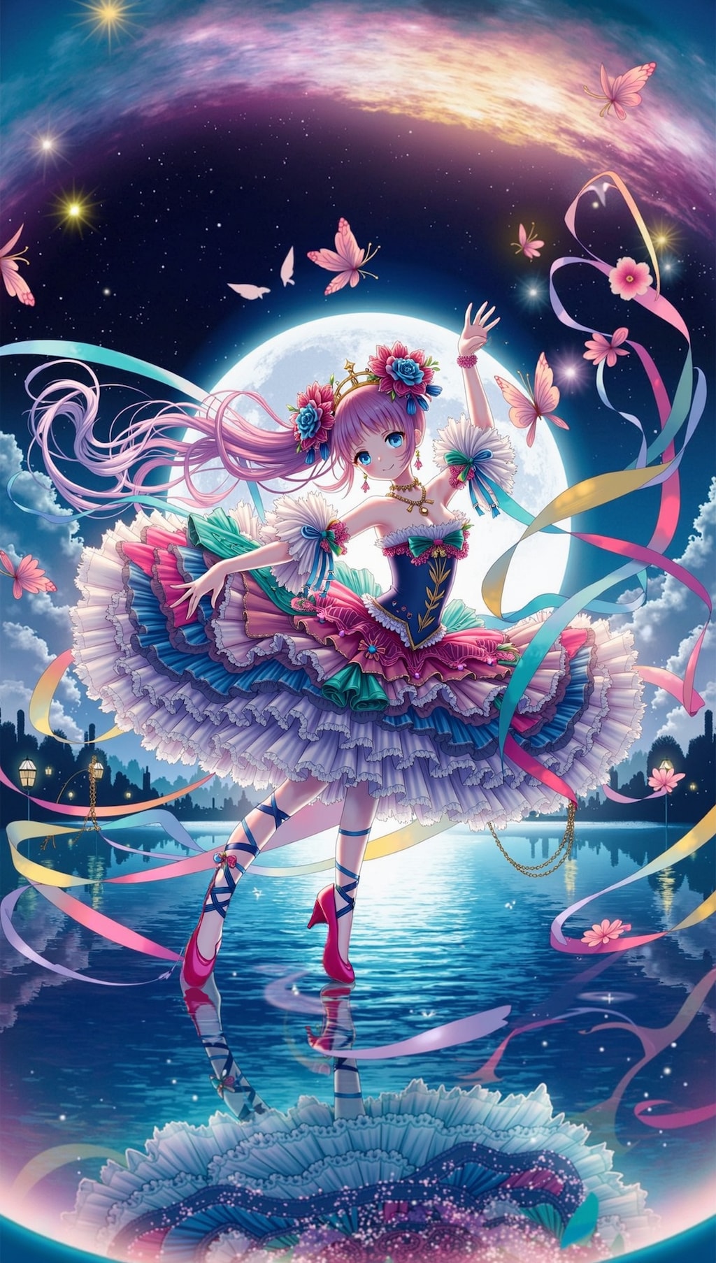 a secret path on lake