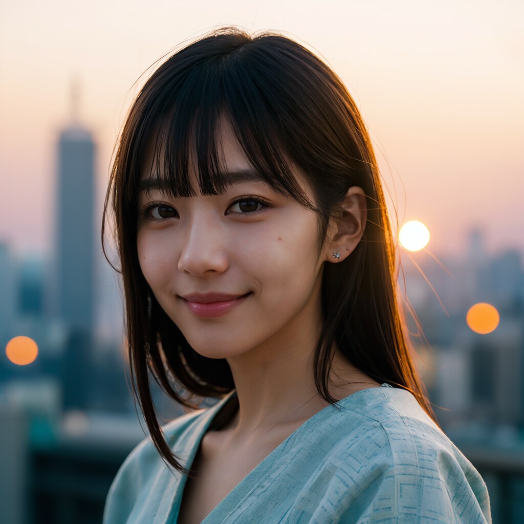 微笑む彼女 No.3