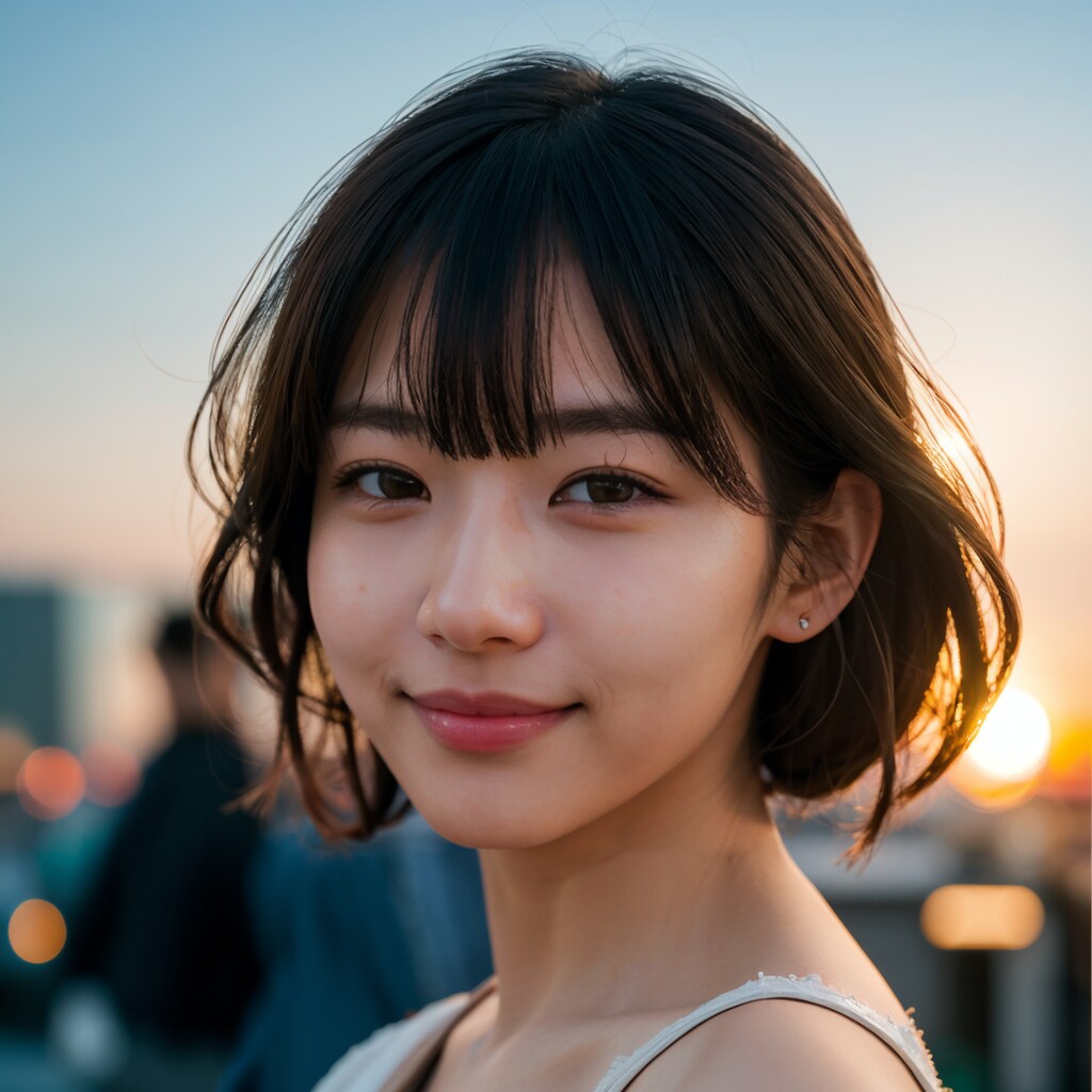 微笑む彼女 No.3