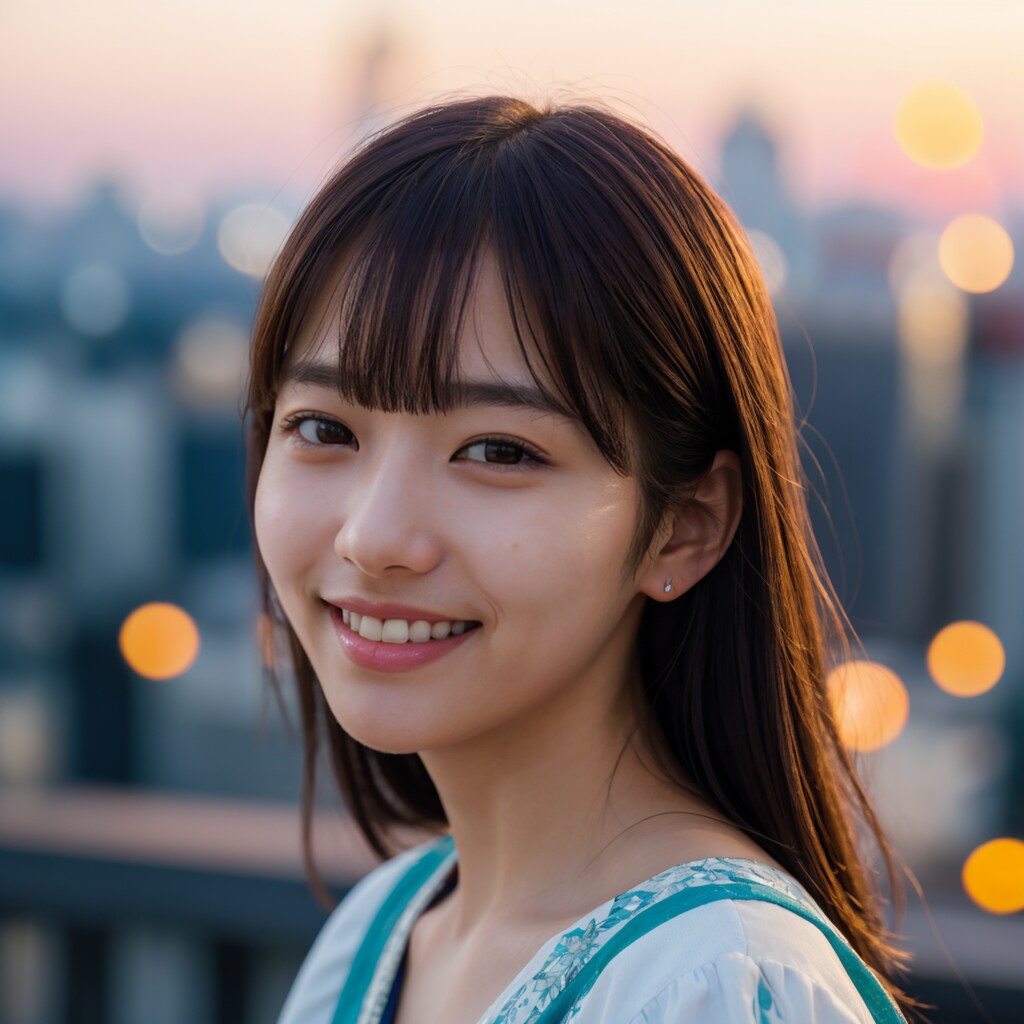 微笑む彼女 No.3