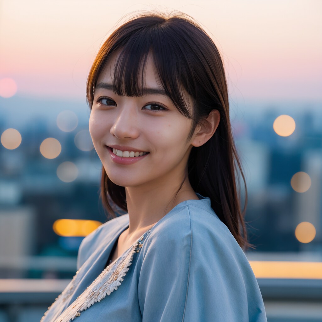 微笑む彼女 No.3