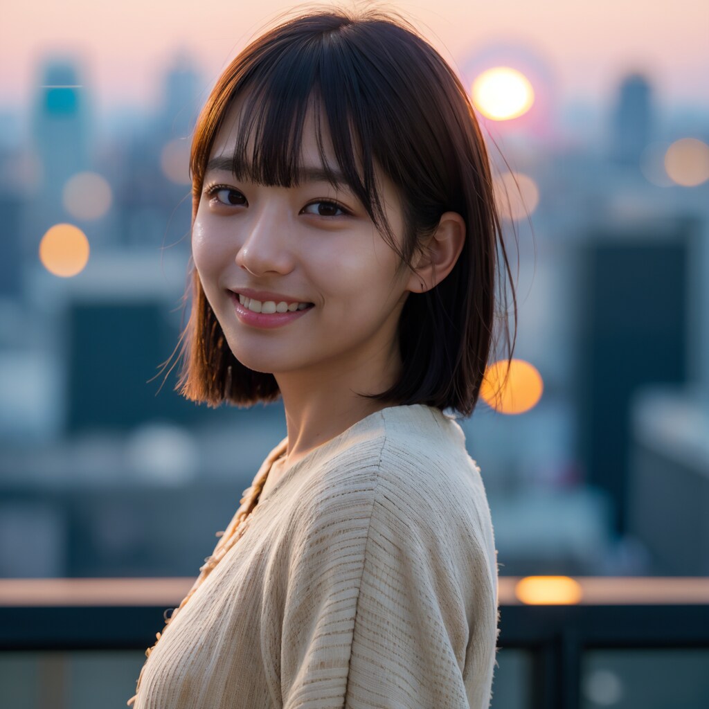 微笑む彼女 No.3