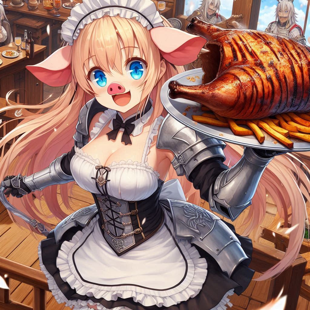 豚鼻酒場にようこそ | の人気AIイラスト・グラビア