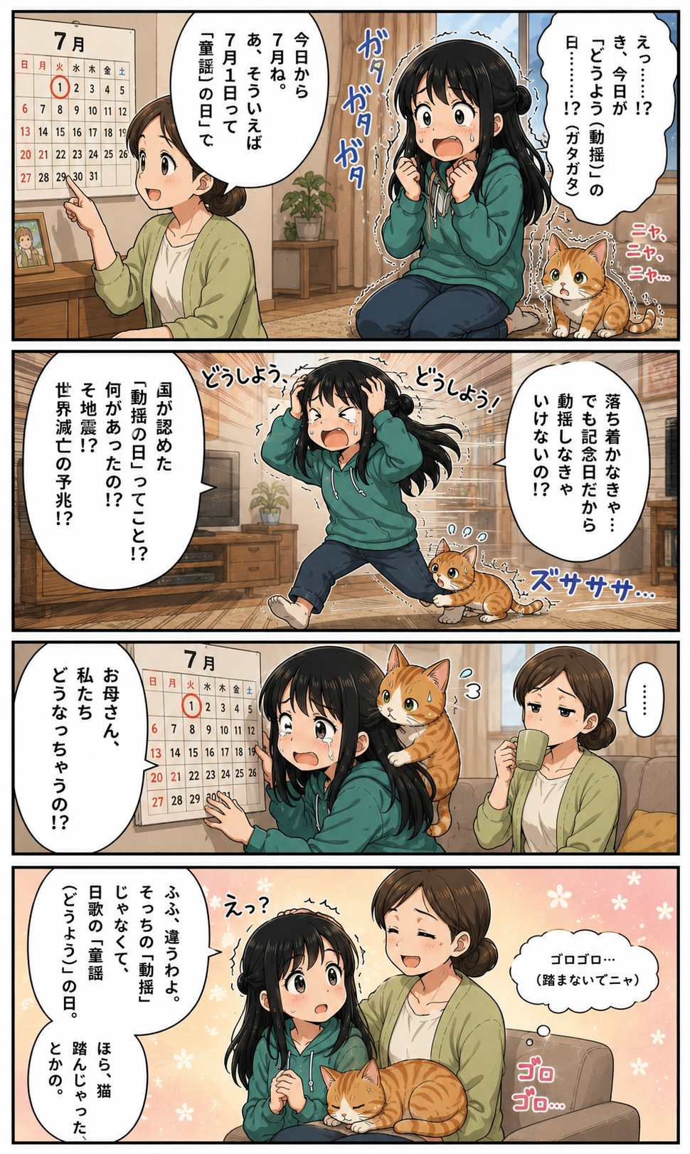どうようするしょ～！