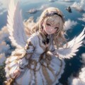 上空から天使 3枚目