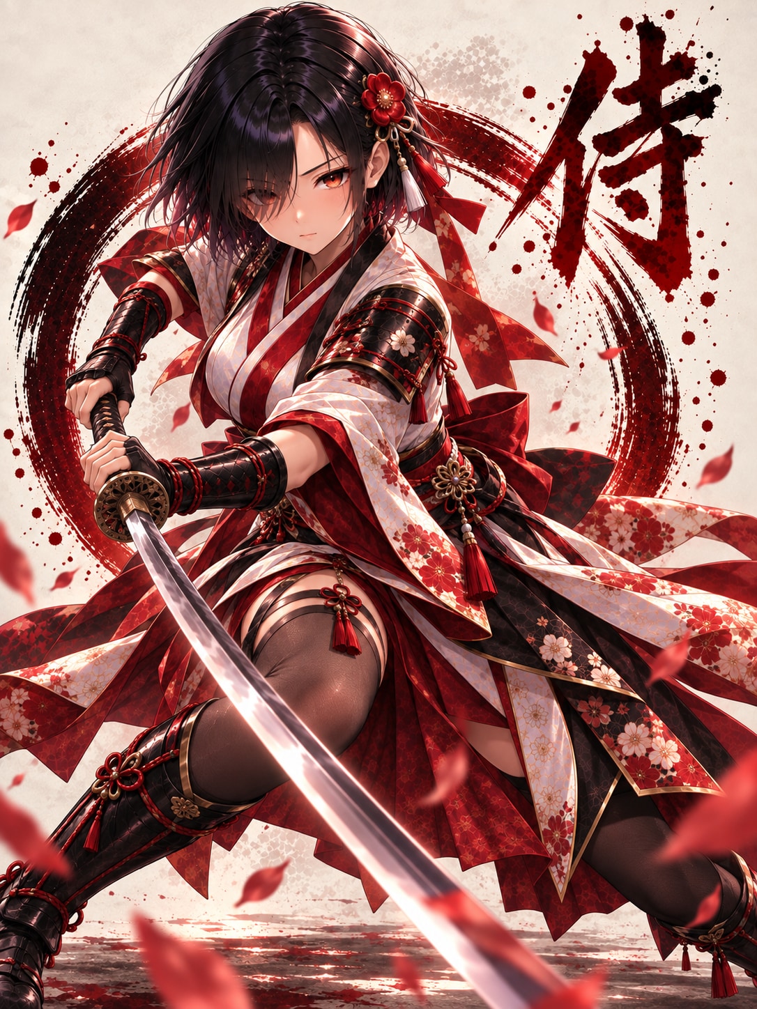 このは｜戦型 #02「侍」 | の人気AIイラスト・グラビア