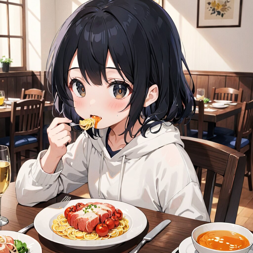 夕食