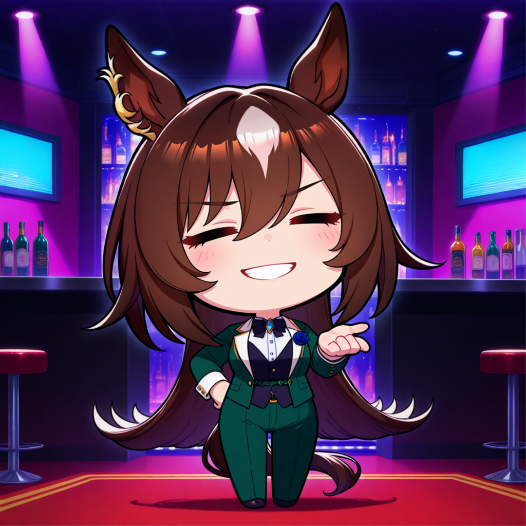 エスコートしてくれるシリウス