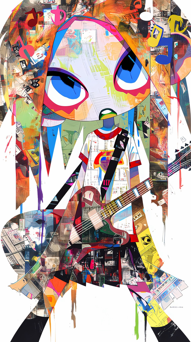 コラージュ | の人気AIイラスト・グラビア