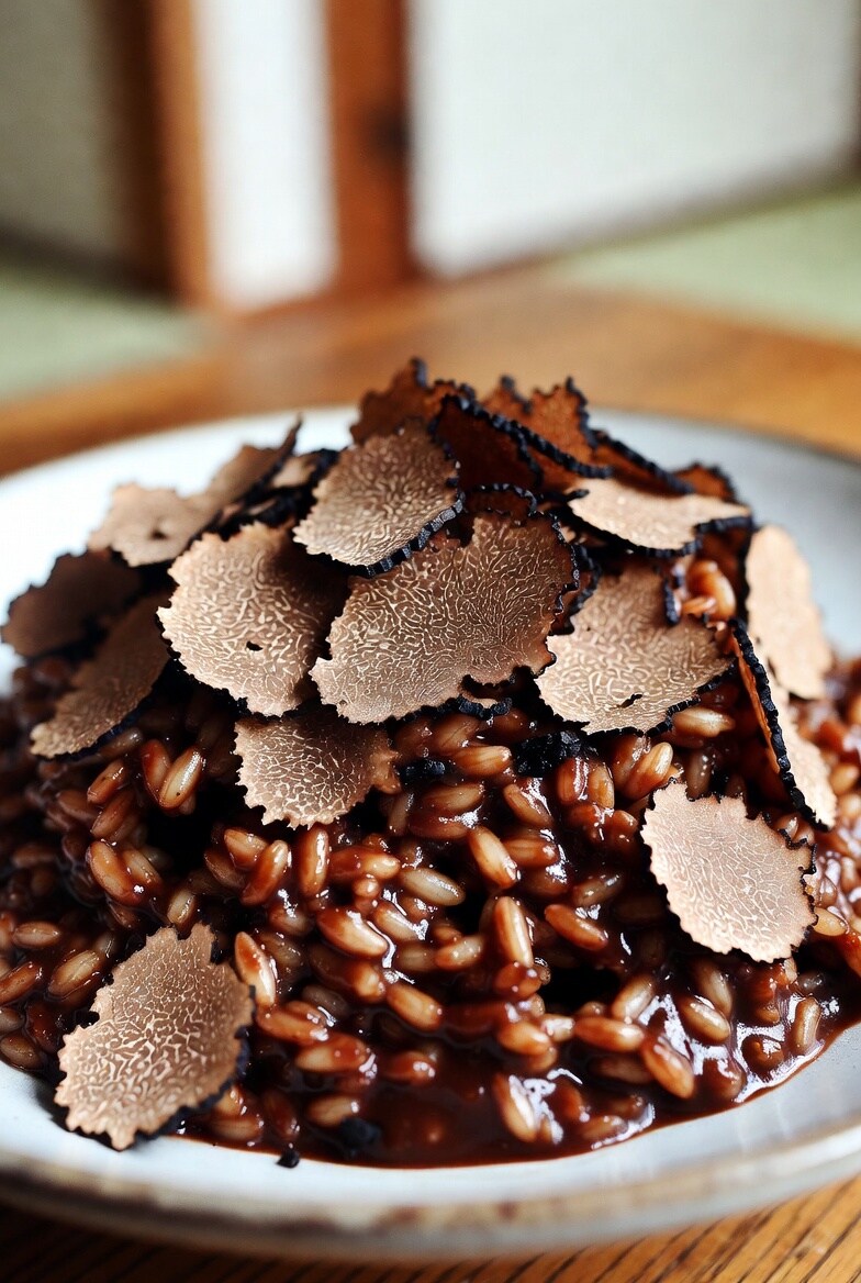 黒トリュフ入りチョコレートリゾット   (美味いのかな) | の人気AIイラスト・グラビア