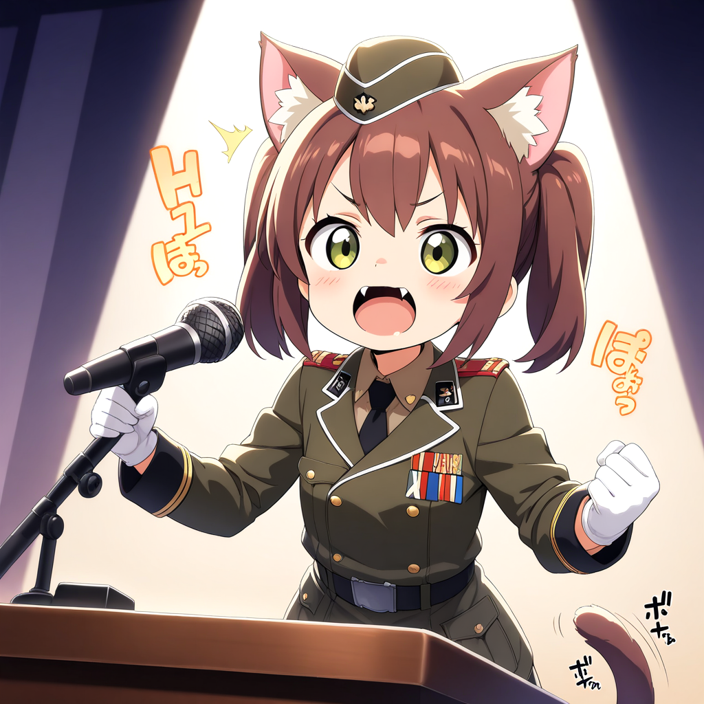 今日は演説の日