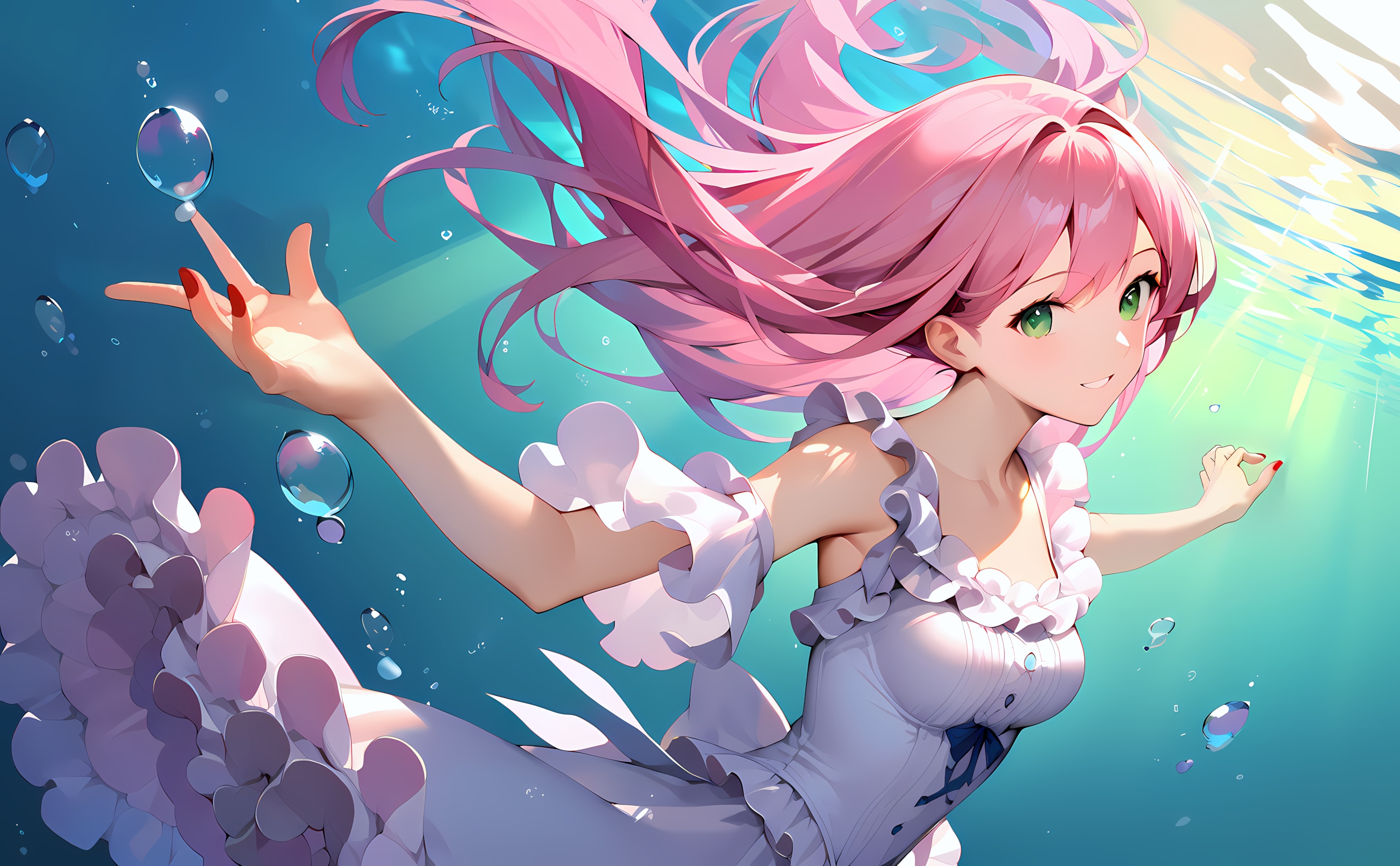 【 水中散歩 】
