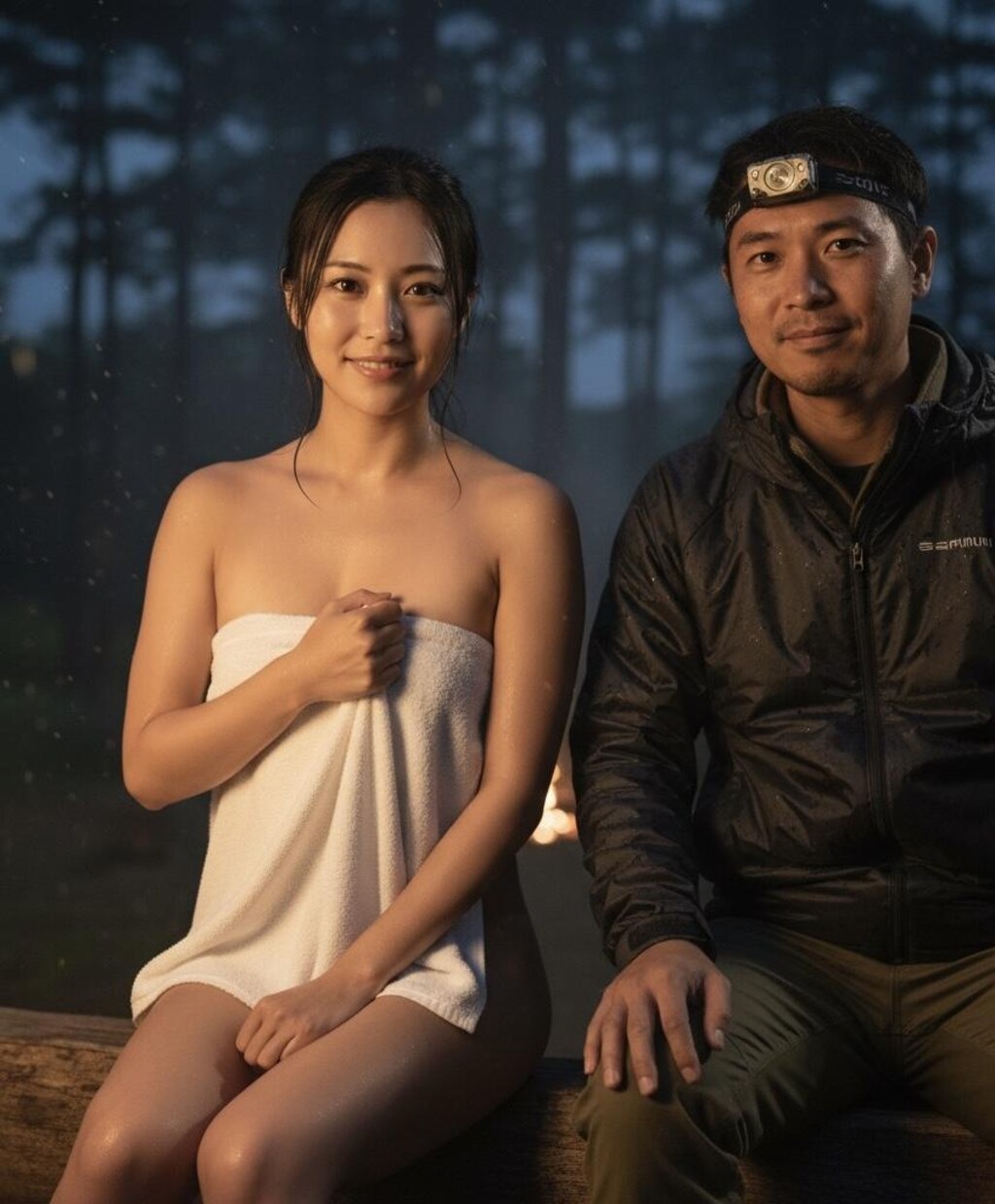 【キャンプ女子】誰もいないと思い、キャンプで開放的になってしまった女の末路