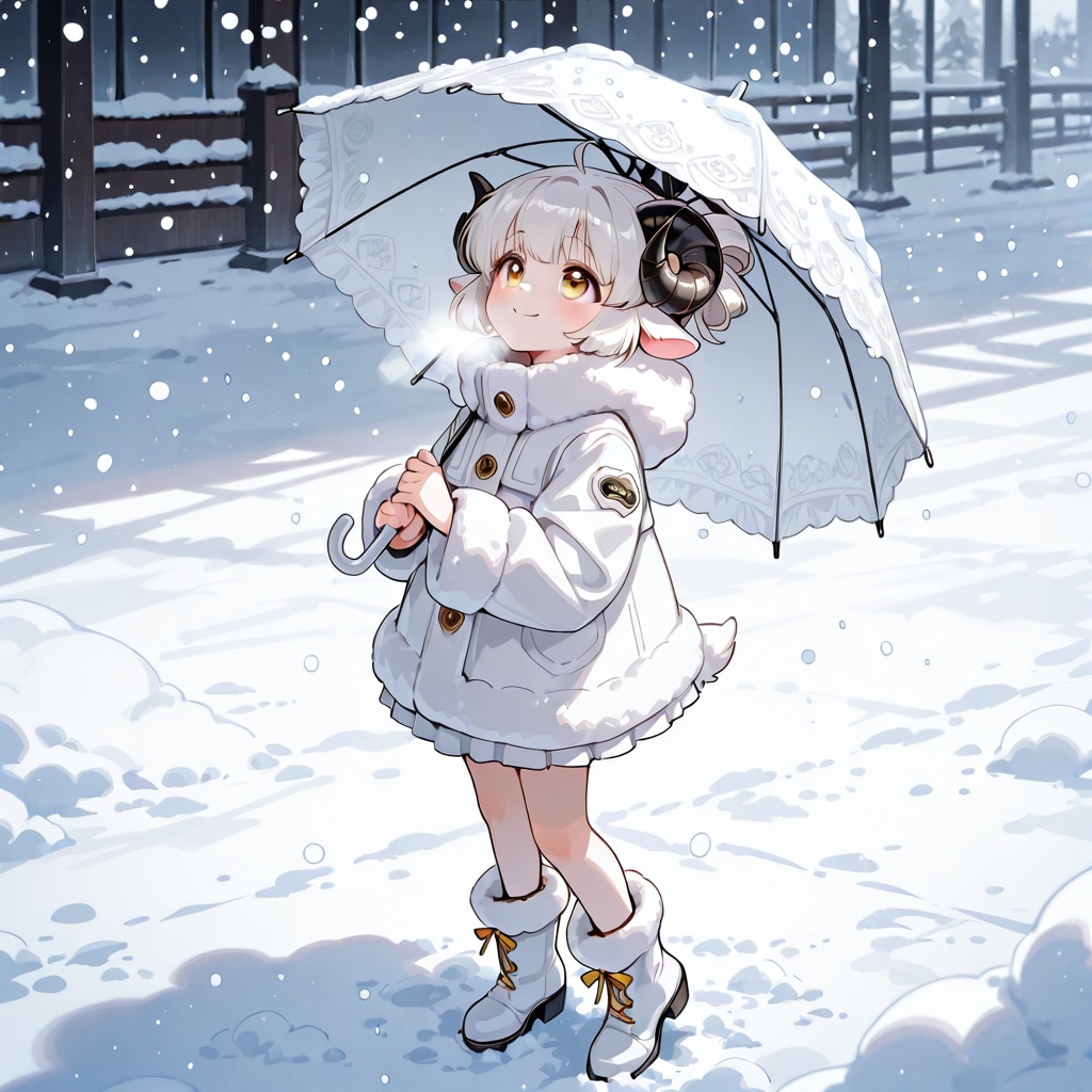 冬のメイちゃん♥️