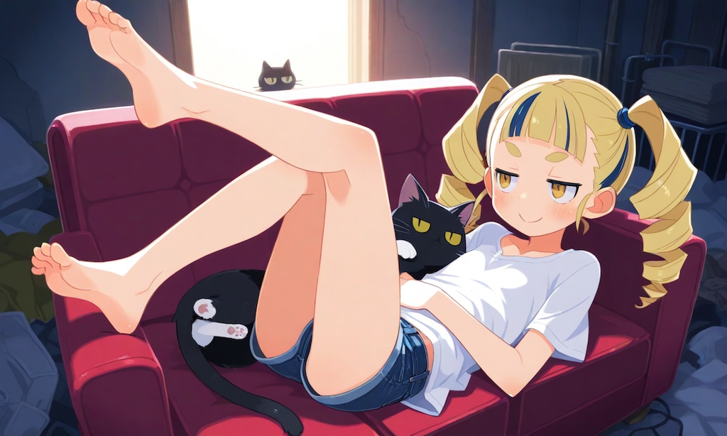 金髪ツインドリルっ子