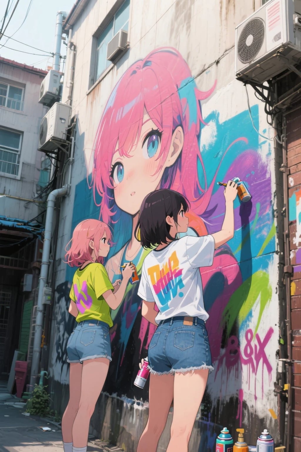 路地裏のアート