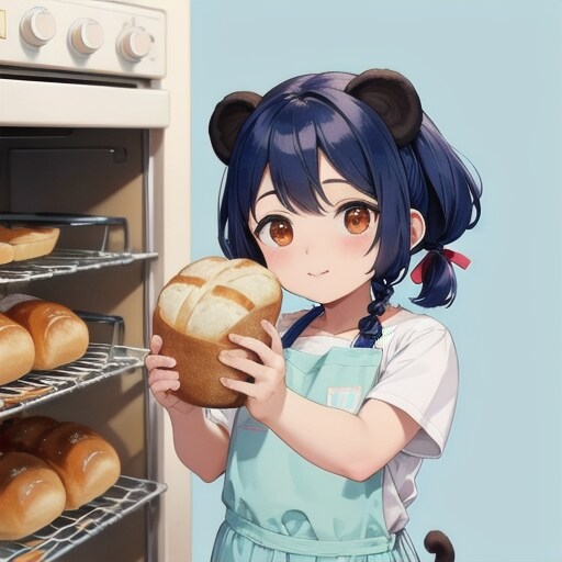 かわいいパン屋さん