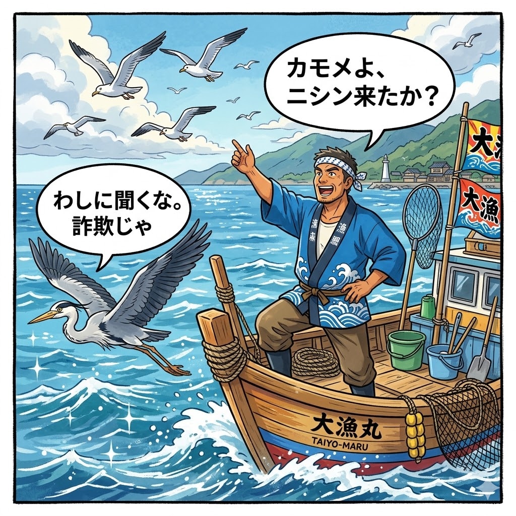 ニシン来たかとカモメに問えば♪