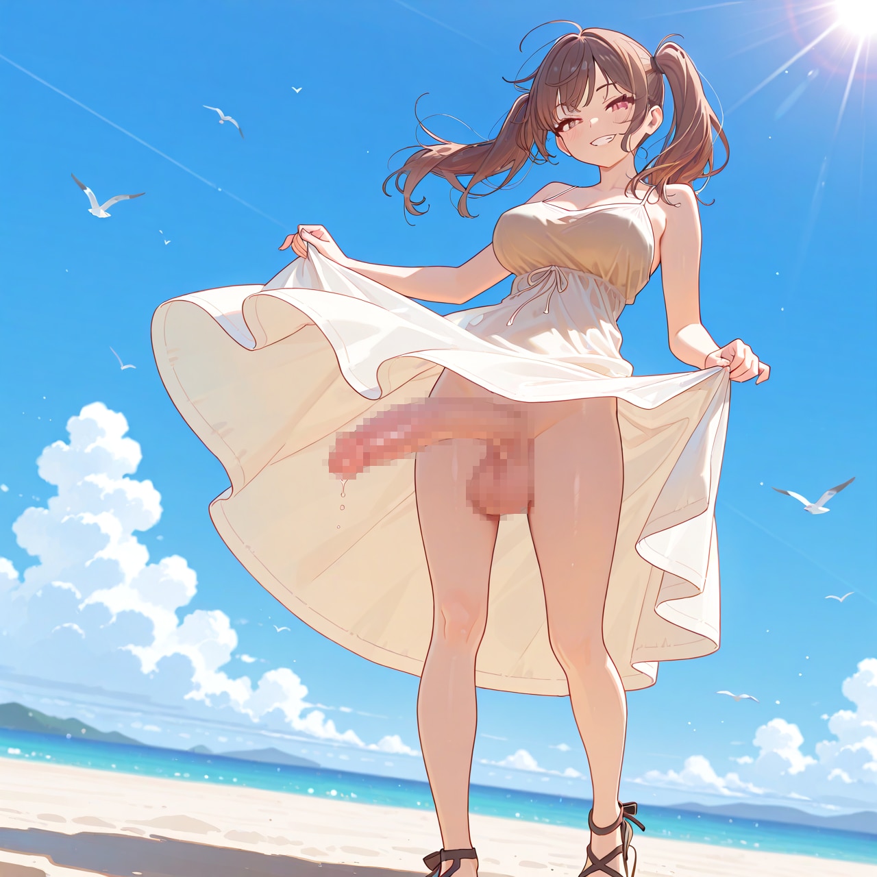 夏の日のふたなりさん