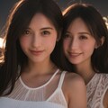 彼女と花火 3枚目