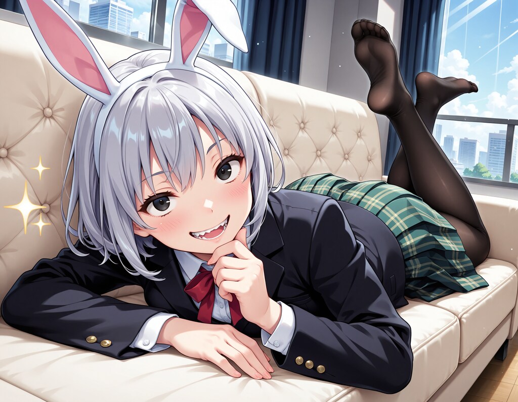 渕岳彩翔ちゃん、魅惑のウサ耳撮影会