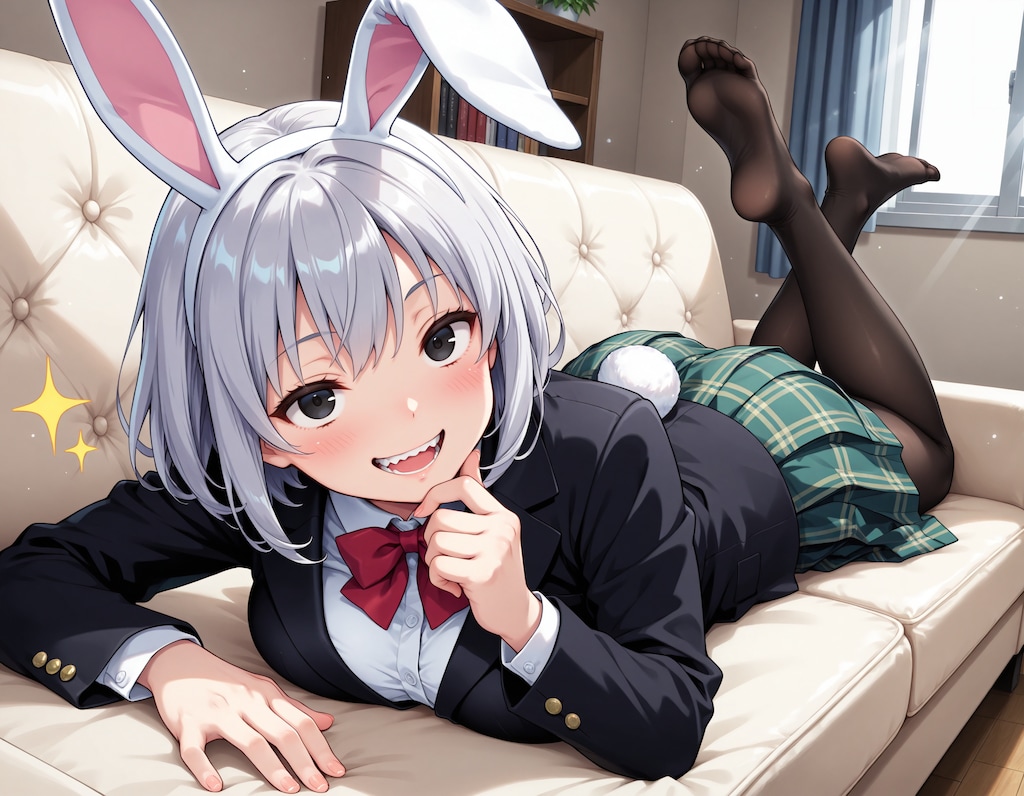 渕岳彩翔ちゃん、魅惑のウサ耳撮影会