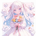 低年齢量産型好きのお兄ちゃんへ015《赤福さんへ花束をSeaArt》 6枚目