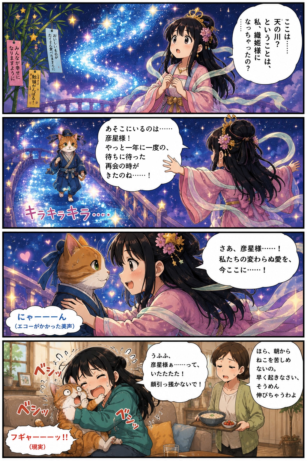 夢の七夕しょ～～！