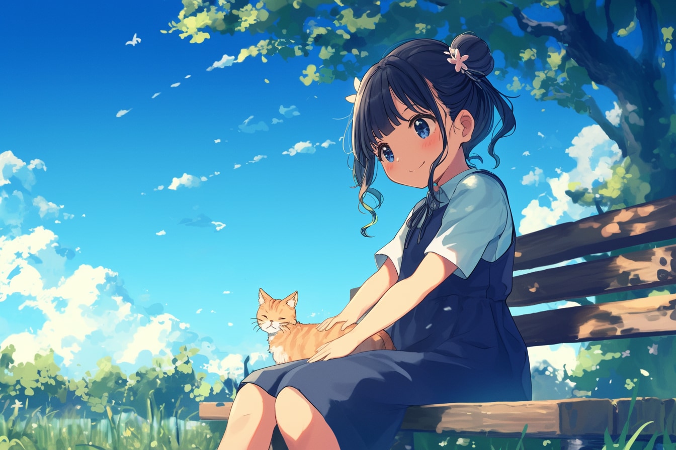 猫🐈とおだんごちゃん🍡✨203 | の人気AIイラスト・グラビア