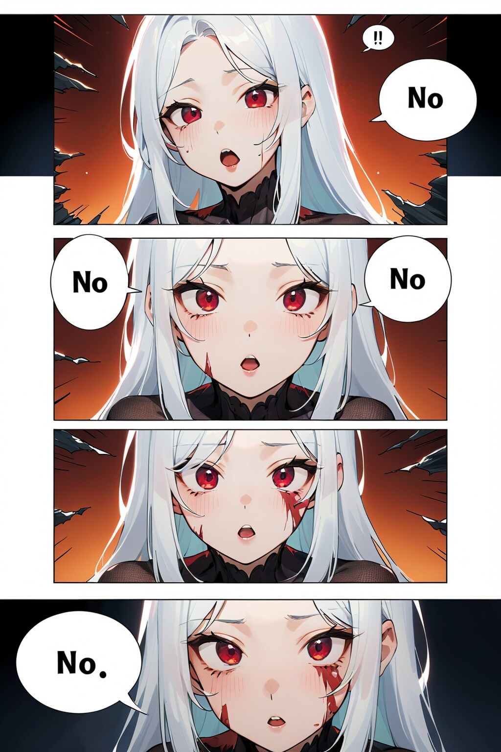 断固として拒否するゾンビ娘